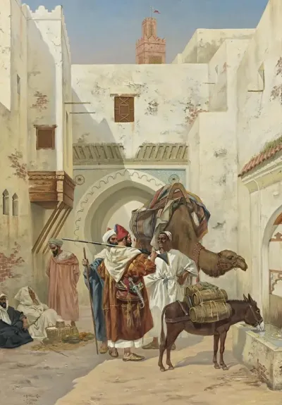 A Gathering Outside The City Walls