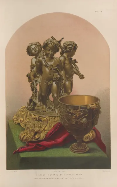 A Group In Bronze