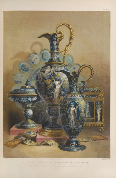 A Group Of Enamels