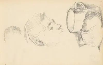 A Head A Cup And A Bread Roll