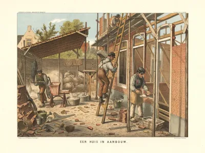 A House Under Construction