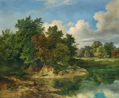 A Hunter Resting