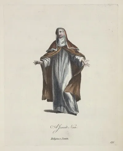 A Jesuit Nun Religieuse Jesuite