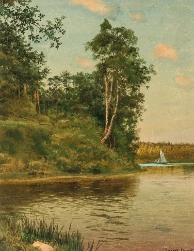 A Landscape In Finland