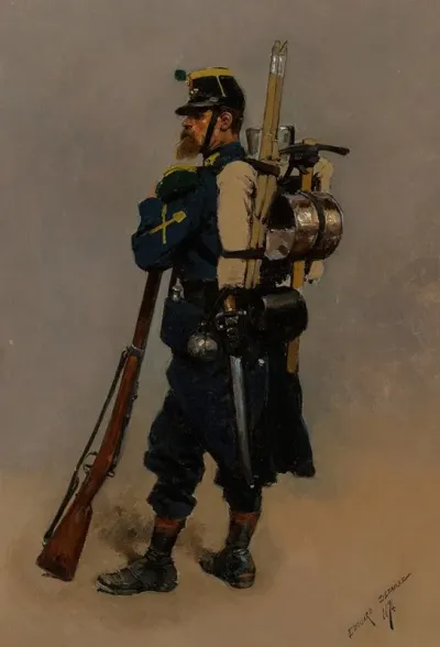 A Line Engineer From The Franco Prussian War