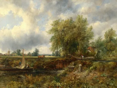 A Lock On The Stour