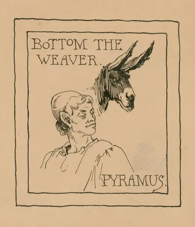 A Midsummer Nights Dream Bottom The Weaver Pyramus