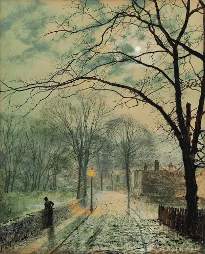A Moonlit Stroll Bonchurch Isle Of Wight