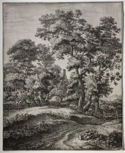 A Mother And Three Children At Rest