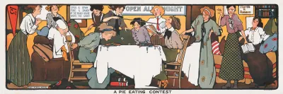 A Pie Eating Contest
