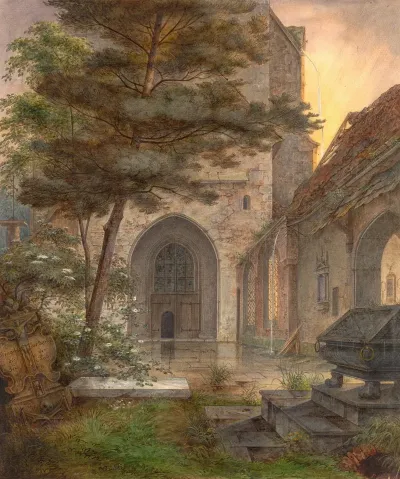 A Portal Of A Church