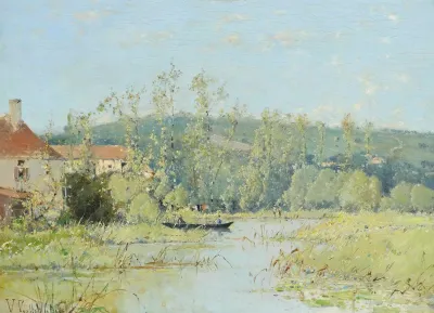 A Punt On The River