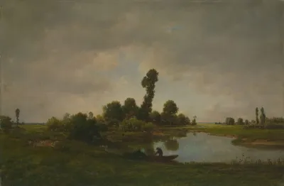 A River Landscape 5
