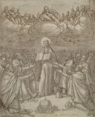 A Saint Revered By Worldly And Ecclesiastical Dignitaries