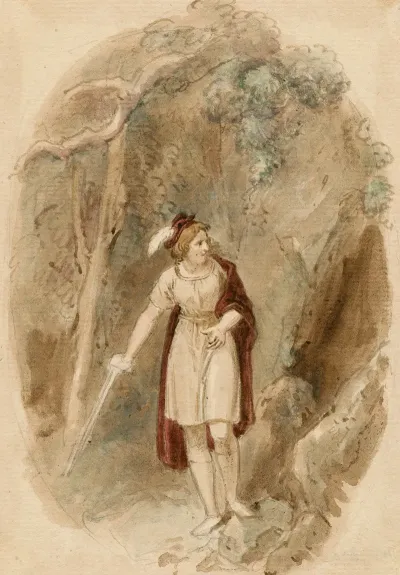 A Scene From Cymbeline Act Iii Sc 6