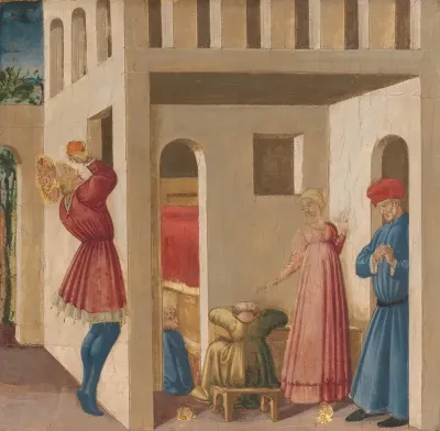 A Scene From The Legend Of Saint Nicholas Of Bari