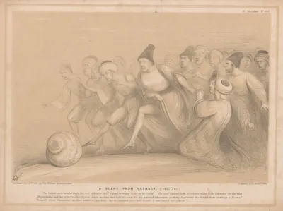 A Scene From Vatheck Realised