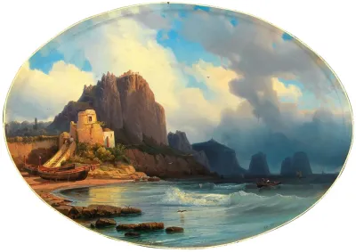 A Scene In Capri