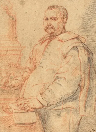 A Scholar Writing