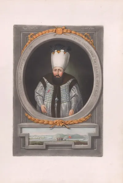 A Series Of Portraits Of The Emperors Of Turkey Pl 06