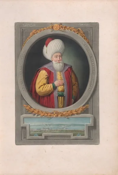 A Series Of Portraits Of The Emperors Of Turkey Pl 08