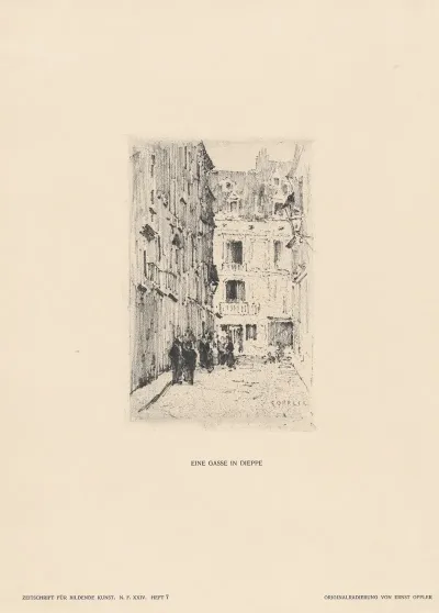 A Street In Dieppe