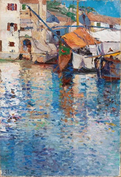 A Sunny Day In The Old Harbour