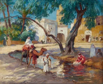 A View Of An Algerian Village