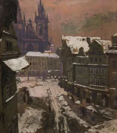 A View Of Old Town Square