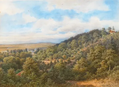 A View Of Sebetov Schebetau Castle Near Boskovice