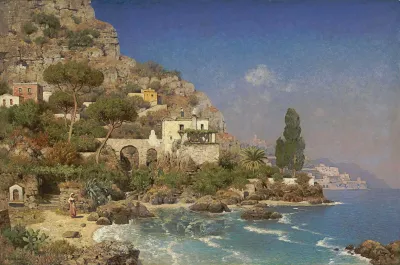 A View Of The Amalfi Coast