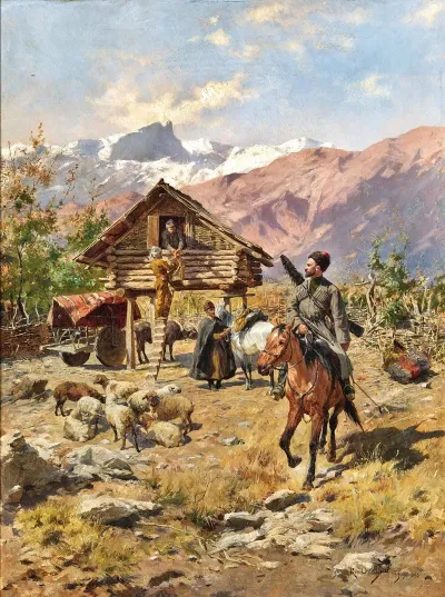 A Village In The Caucasus