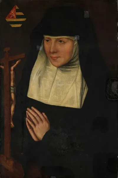 Abbess At Prayer