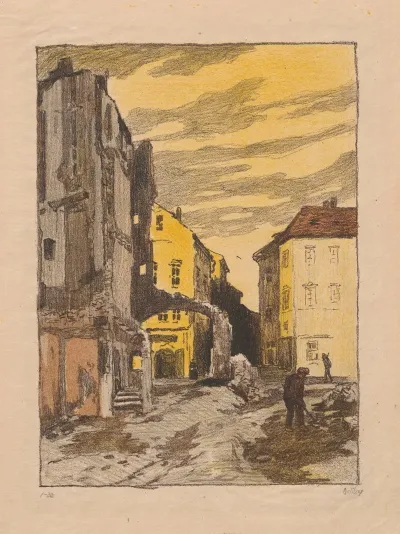 Abbruch Des Ghetto In Prag