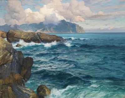 Abendstimmung In Nervi