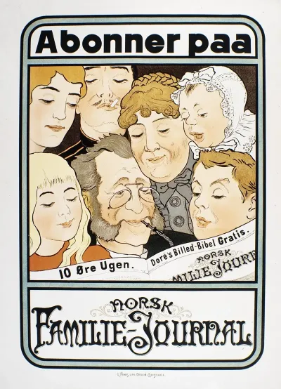 Abonner Paa Norsk Familie Journal