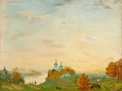 Above The River Autumn