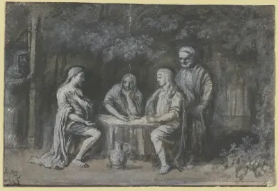 Abraham Entertaining The Angels 3