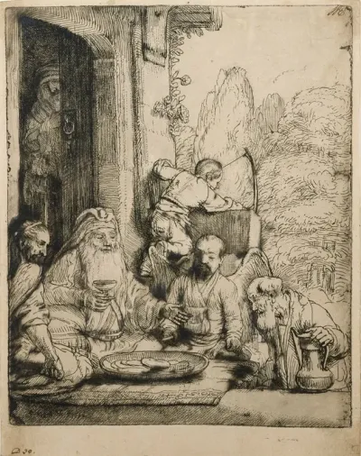 Abraham Entertaining The Angels