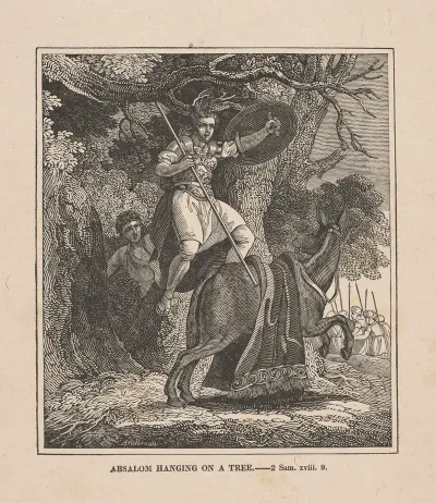 Absolom Hanging On A Tree