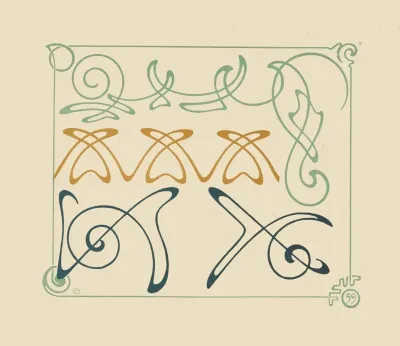 Abstract Design Based On Arabesques 2