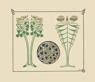 Abstract Design Based On Leaves 2