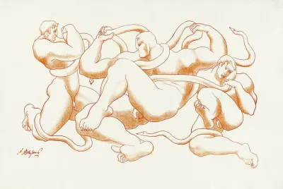 Abstract Nude 3