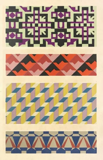Abstract Pattern Portfolio Pl 17