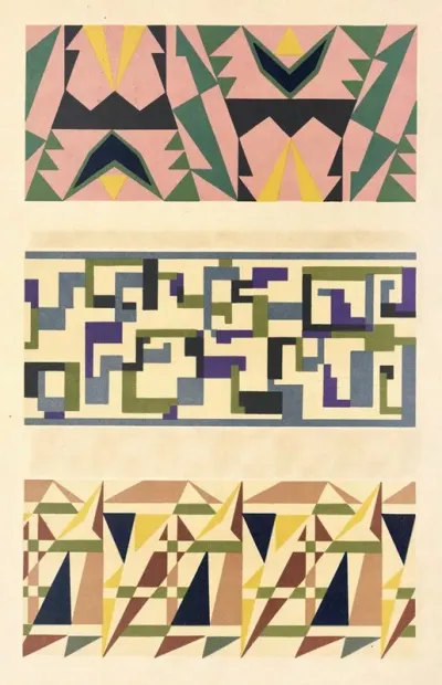 Abstract Pattern Portfolio Pl 18