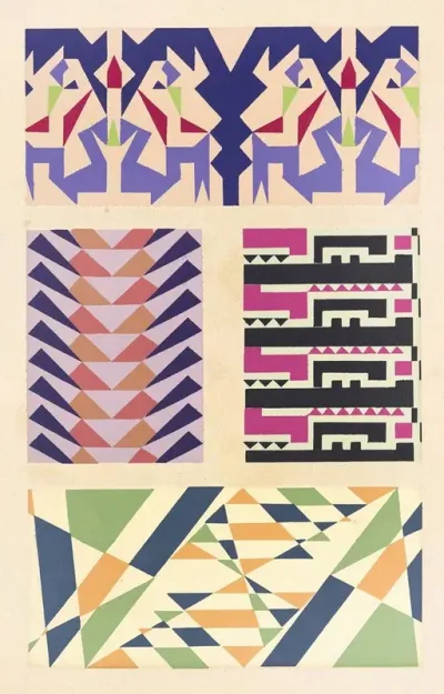 Abstract Pattern Portfolio Pl 27