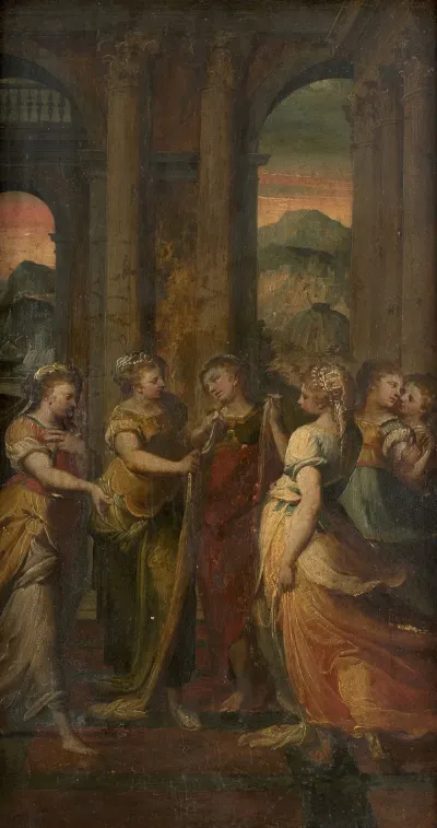 Achilles And The Daughters Of Lycomedes 3