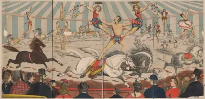 Acrobats On Horseback 4
