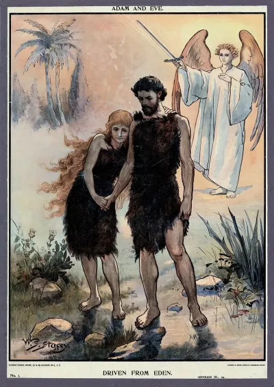 Adam And Eve Driven From Eden