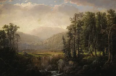 Adirondack Mountain Landscape